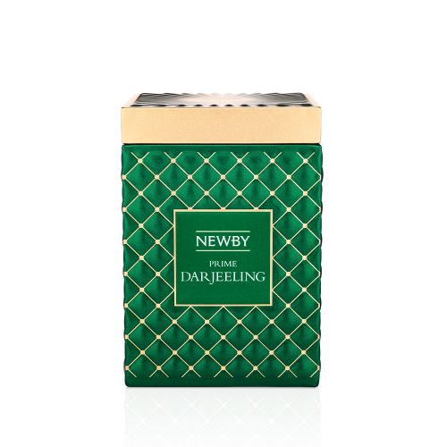 Prime Darjeeling loose leaf tea gourmet caddy packaging